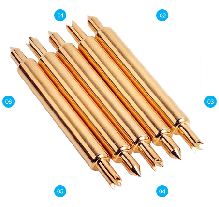 華榮華雙頭探針、高頻測(cè)試彈簧探針、pogopin探針、層層嚴(yán)格質(zhì)檢，保證產(chǎn)品零缺陷